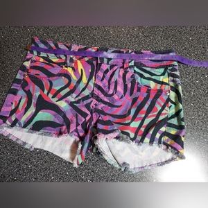 LEI ashley low rise shorts